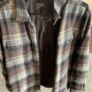 Prana men’s flannel jacket